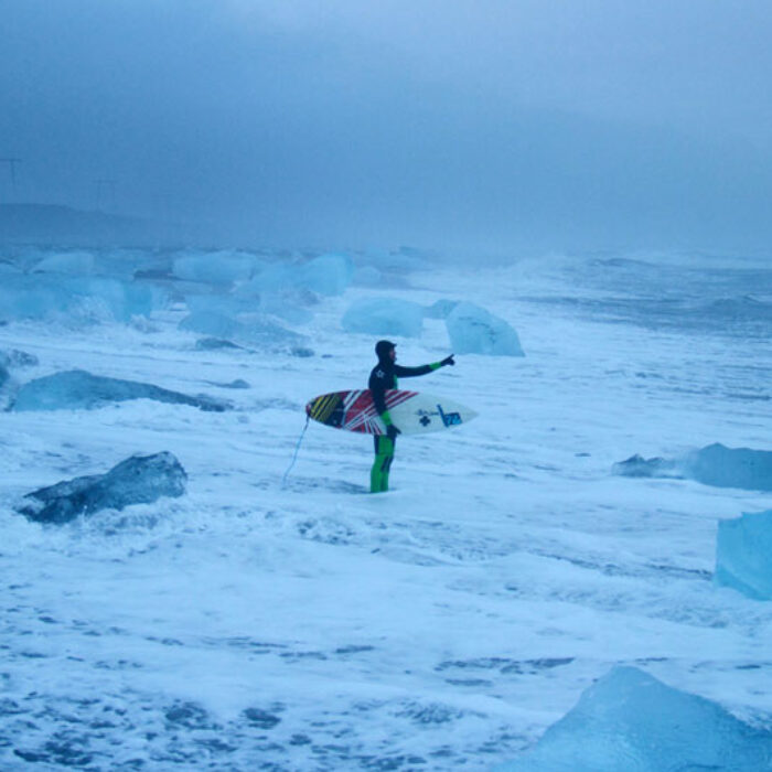 Freezing Icy Surf
