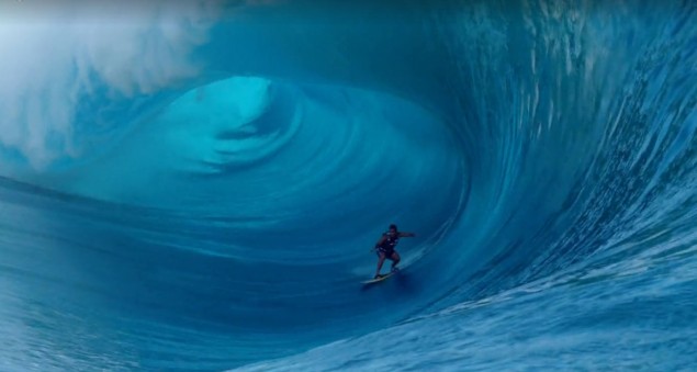 Koa Rothman Giant Teahupoo Wave Surf