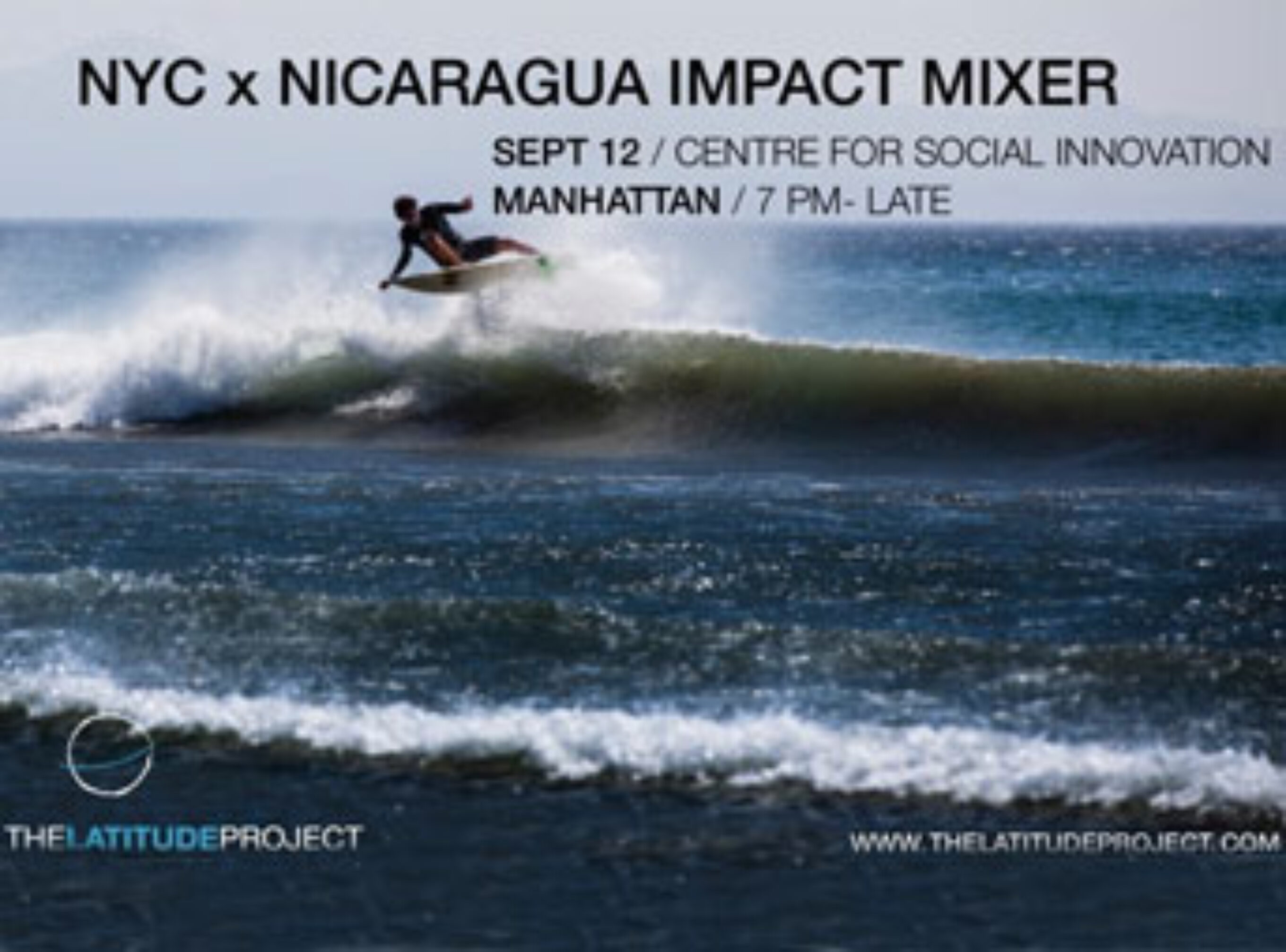 So whether you're a traveler, a surfer, a philanthropist, a yogi, an artist... all you go-ers and do-ers, we want you to join our conversation at the NYC x NICARAGUA IMPACT MIXER on September 12 in New York.