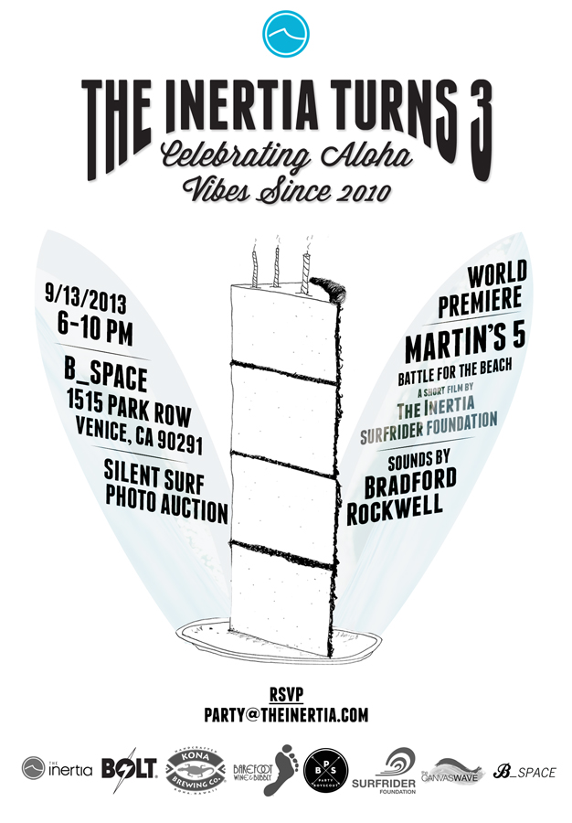 Inertia Birthday Flyer