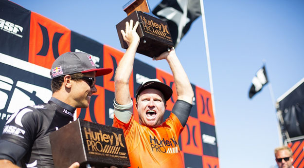 Burrow, #WINNING. Photo: ASP/ Kirstin