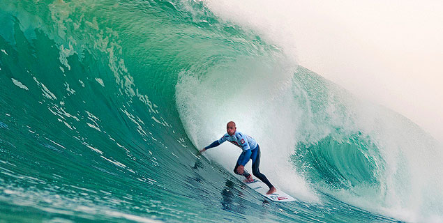 Down the stretch they come... Photo: ASP/Quiksilver
