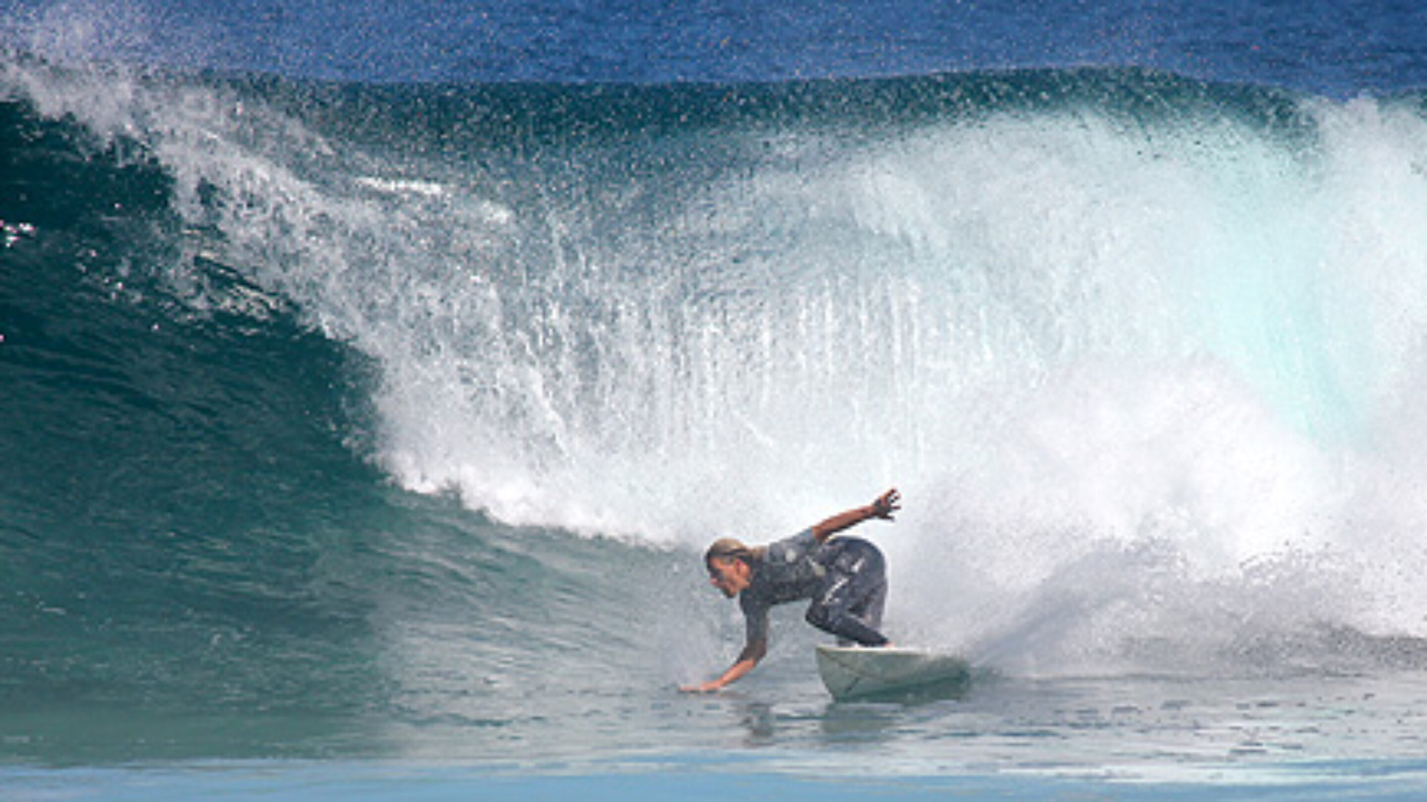 Jay Laurie in the water. Photo courtesy of Jay Laurie.