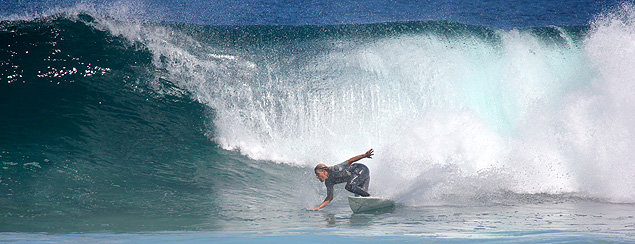 Jay Laurie in the water. Photo courtesy of Jay Laurie.