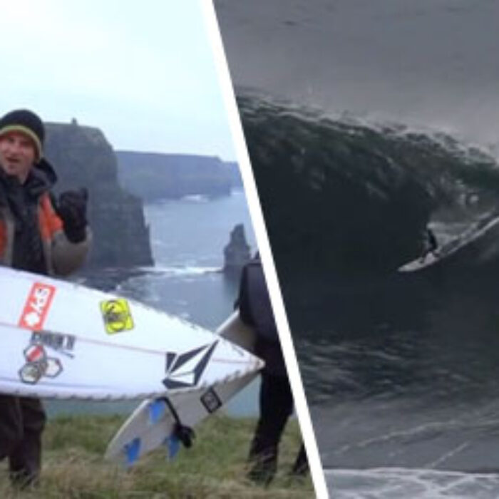 "Ireland is the opposite of a lazy man's surf session. You're not pulling up to the parking lot with a warm cup of coffee and the heater on, listening to the new Justin Bieber song."