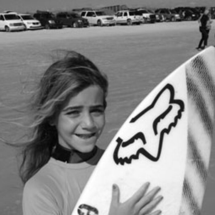 Caroline Marks is 11-years-old. She's also the youngest girl to ever make the USA Surf Team. Hailing from Melbourne Beach, Florida, the goofy-footed youngster comes from a family of surfers.