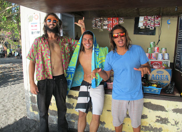 At the bottom of the winding road, the Jones brothers waited.