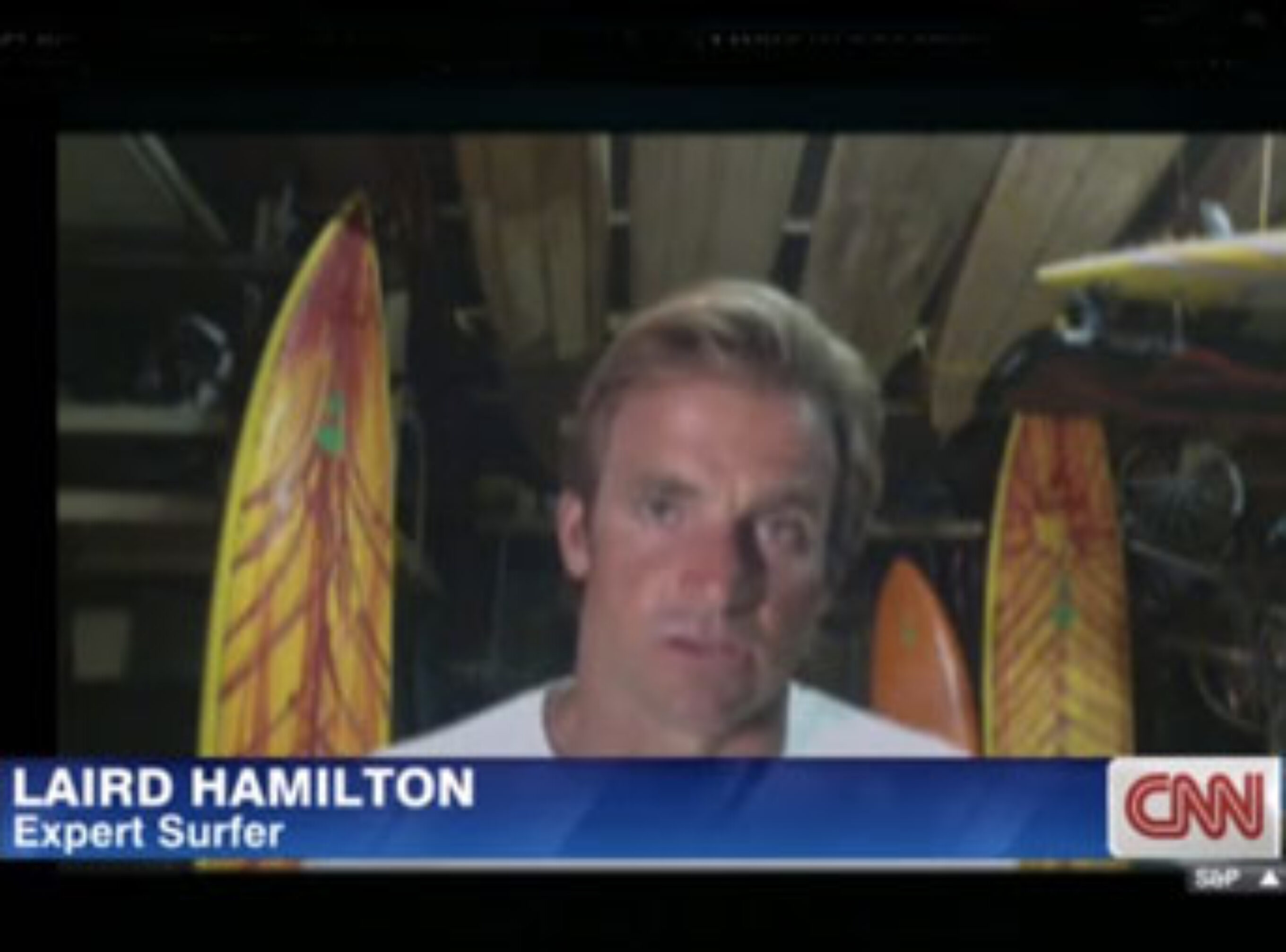 Laird Hamilton has never been one to mince words. In an interview with CNN about the recent mega-swell at Nazare's North Canyon that almost took Maya Gabeira's life and potentially set a new world record for biggest wave ever surfed, he said a few things that are bound to stir the surf-world's pot.