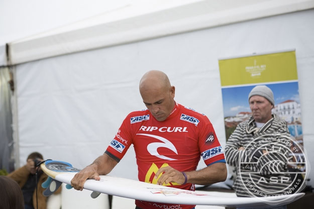 Kelly Slater. No hair? No matter. Photo: ASP/Kirstin Scholtz