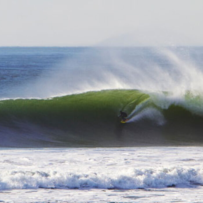 Ocean Beach, San Francisco blew up last week. When it's firing, it's not a place for the weak of heart. Gaping, heavy barrels and freezing cold water make it a haven for some of the best chargers in the world.