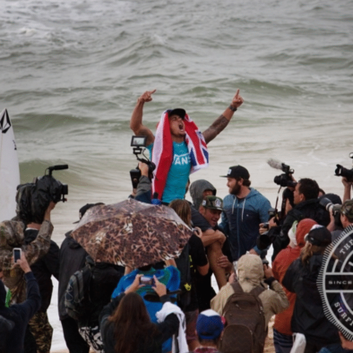 Zeke Lau, Vans World Cup of Surfing champion. Photo: ASP/Cestari