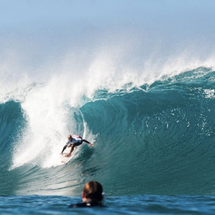 Kelly Slater. Stolen boards or not, he's going. Photo: ASP