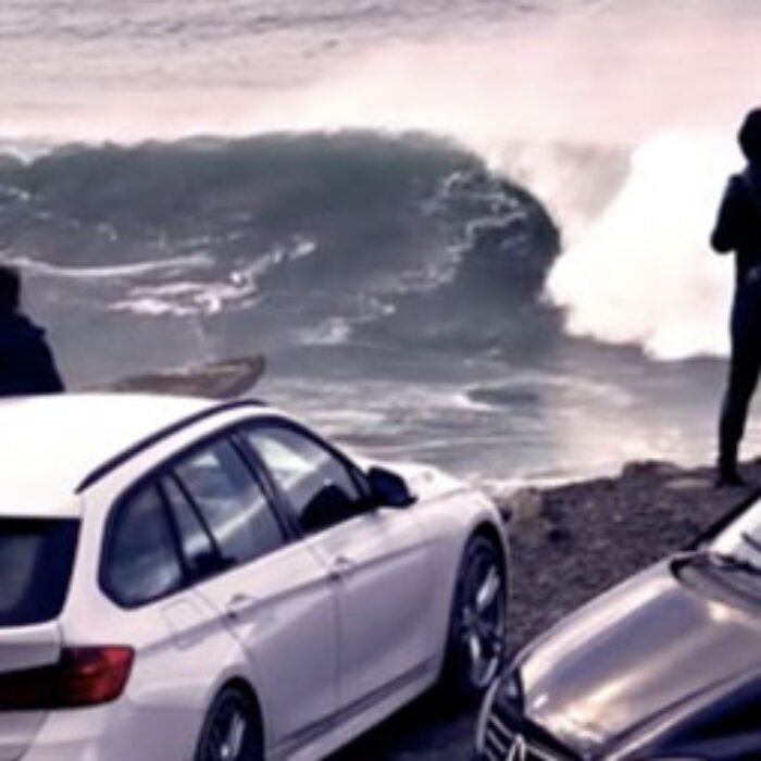 The first week of January, 2014 will always be remembered for winter storm Hercules and the Black Swell it produced. This video was filmed during a very heavy Roca Puta session.