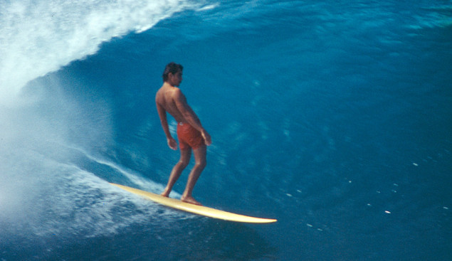 Gerry Lopez Surfs Pipe