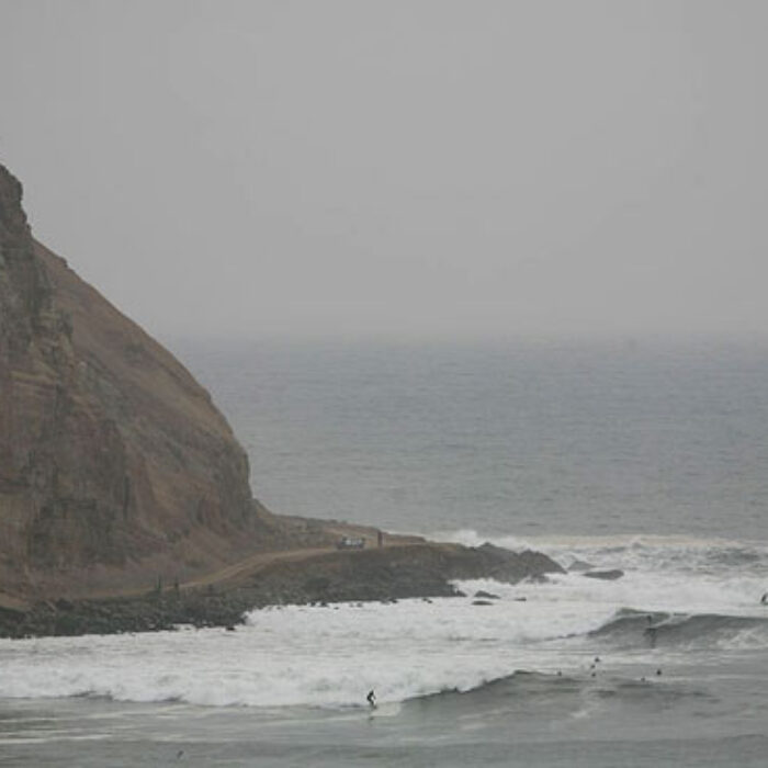 La Herradura, Peru: Save The Waves and Peruvian surfers scored a resounding victory in early November 2004 when GREMCO developers agreed to scrap a marina proposal at La Herradura, a perfect left point break near Lima. La Herradura was spared after opponents of the development cited that the economic value of the wave to the local community outweighed that of the proposed marina. Photo: Will Henry/Save the Waves