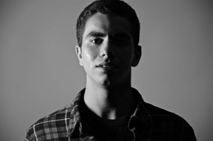 A portrait of the artist, Jeremy Hall