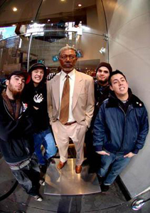 The Flatliners–fans of Mr. Freeman. Photo courtesy of Fat Wreck Chords