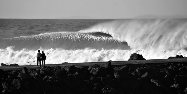 I really started to surf and shoot in Vendée, a French beautiful surf spot. It's not Hossegor or the best waves in France, but the atmosphere is amazing – the wave is absolutely perfect when the swell is right, and the people are great.