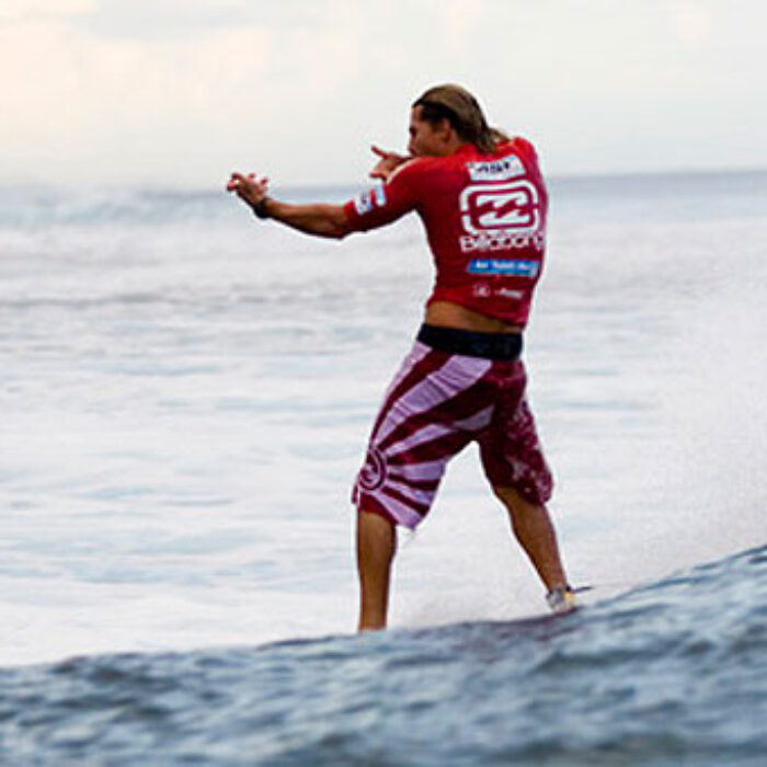 Blam. Claimed it. Photo: Pierre Tostee/ASP