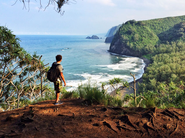 Pololu Valley Lookout. Lookin' might fine.