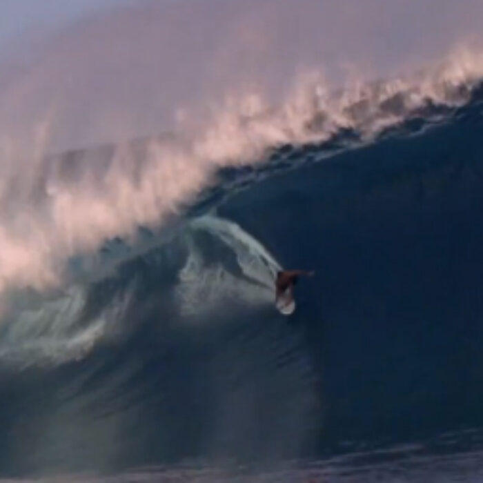 Barreled. Totally barreled.