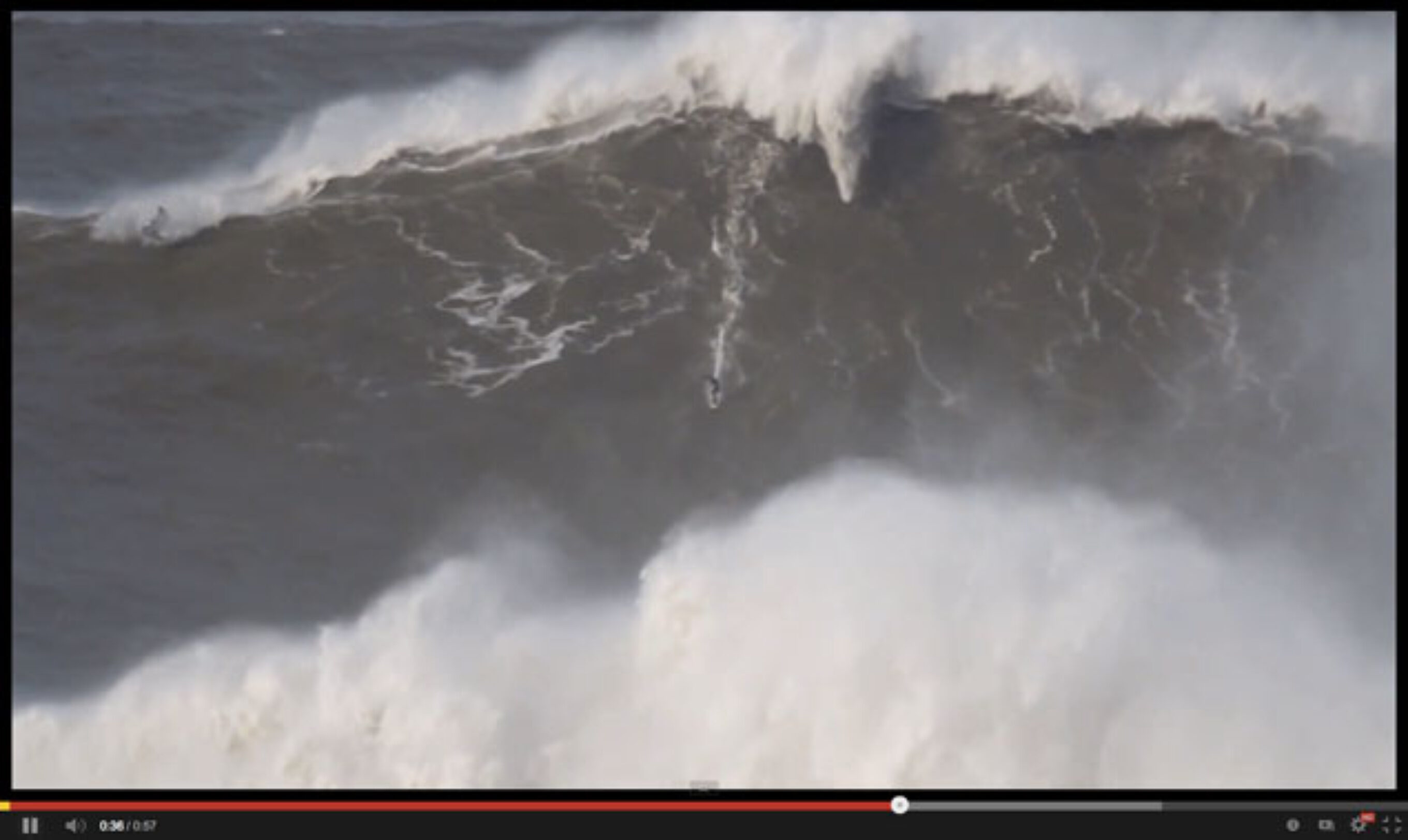One of the U.K.'s hardest chargers, Cotton headed to Portugal to face winter storm Brigid head on. And while Brigid may not be as intimidating a name as Hercules, she's throwing waves just as big at Nazaré.