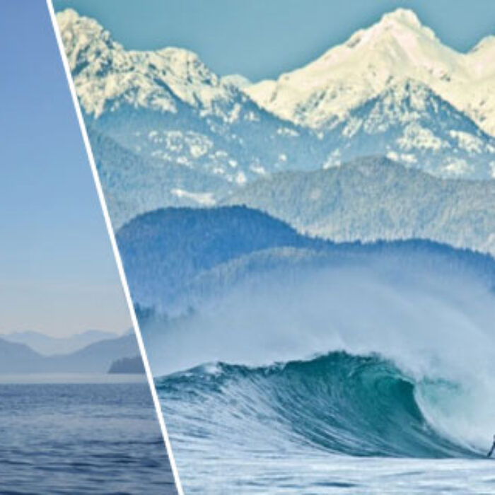 The Pacific Ocean may be cold and uninviting along the coast of British Columbia, but it provides a backdrop for some of the most beautiful and unique surfing in the world.