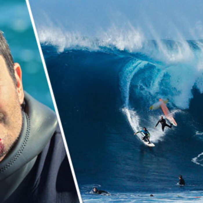 At the very end of the 2013, Todos Santos turned on in a big way. A few of big wave legends were there, including the always smiling Gary Linden, Mark Livingston, Andres Flores, and Andy Carter. It was a swell full of perfect waves and amazing wipeouts.