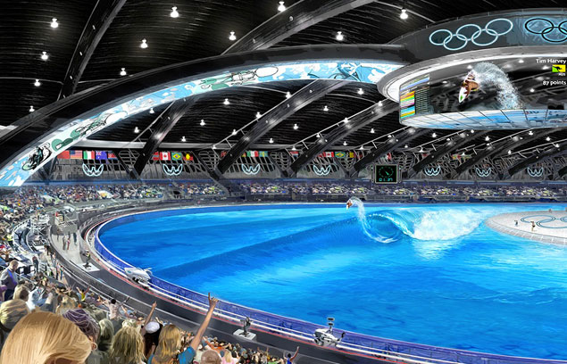 Could this be in the not-too-distant feature? Photo: WebberWavePools.com