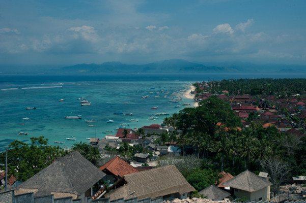 Lembongan from above. Photo: Dagan Beach
