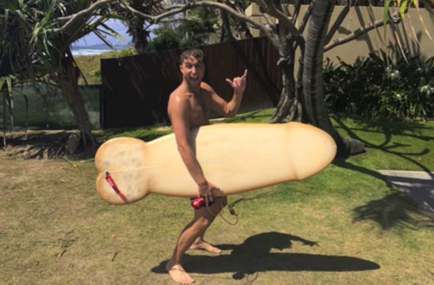 Yup, it's still funny. The crazy thing is that Paul Fisher actually rides that dick really well. Oh, so many headline options.