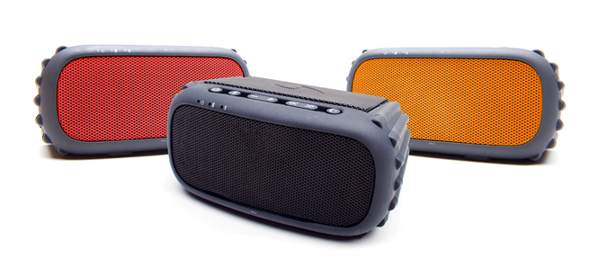 Music is great at the beach. And if you're not worried about your speaker getting soaked in either beer or seawater, your day just got way better. The Ecorox just sits there quietly, unassumingly making your day better while it sings to you and your friends.