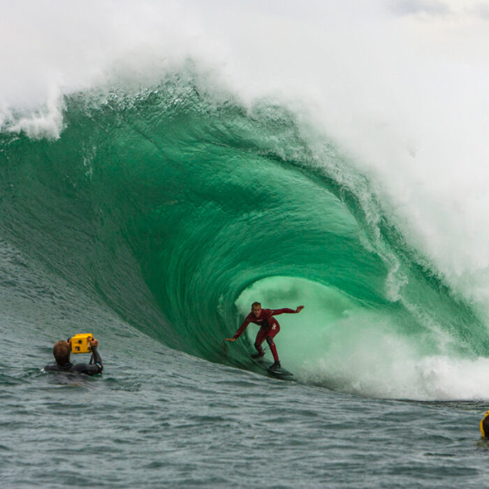 Mark Matthews, wave whisperer. Photo: Josh Morris