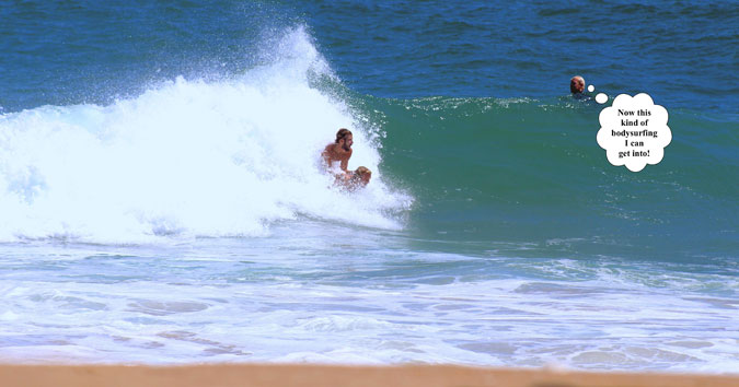 You can see the direction of bodysurfing is simple. We're trying to go up. Up is right and right is epic. And epic is the new rad, because there's just too much rad right now.