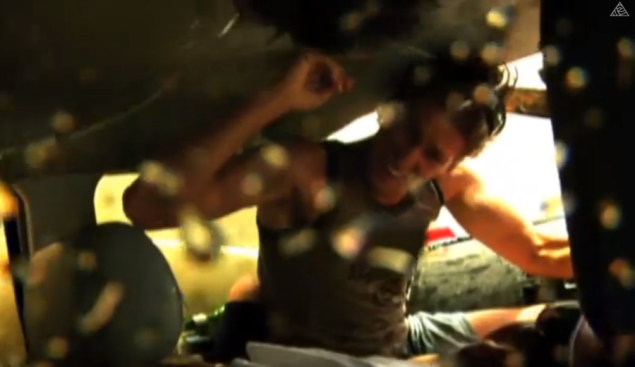 Bruce Irons Flipped Car