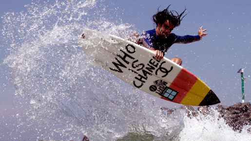 Otis Carey, getting it done in the water. Photo: Insight