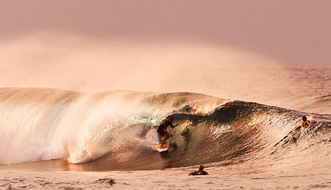 "When the chips are down, or you just feel like the whole world has been ganging up on you, tormenting you, breaking you down, there will always be the ocean." Photo: Quincy Dein.