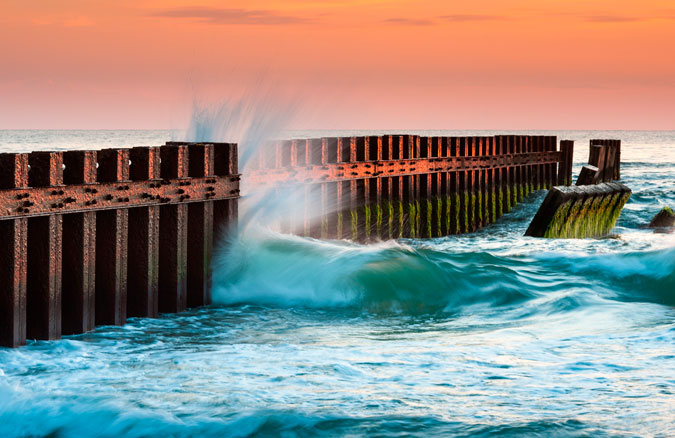 "'I haven’t been here in 52 years,” he says with a tinge of nostalgia. “The last time I was in Cape Hatteras, I was standing right up there with my Dad,'" he explains while extending a finger back toward the beach." Photo: Shutterstock Photo: Shutterstock
