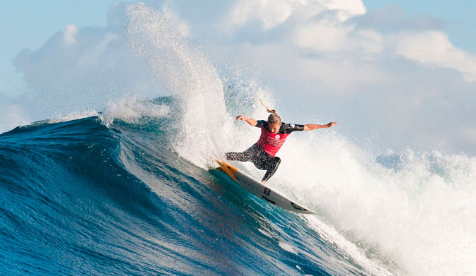 Stephanie Gilmore:Proof that Margaret River is good for the girls.   Photo: ASP/Kirstin