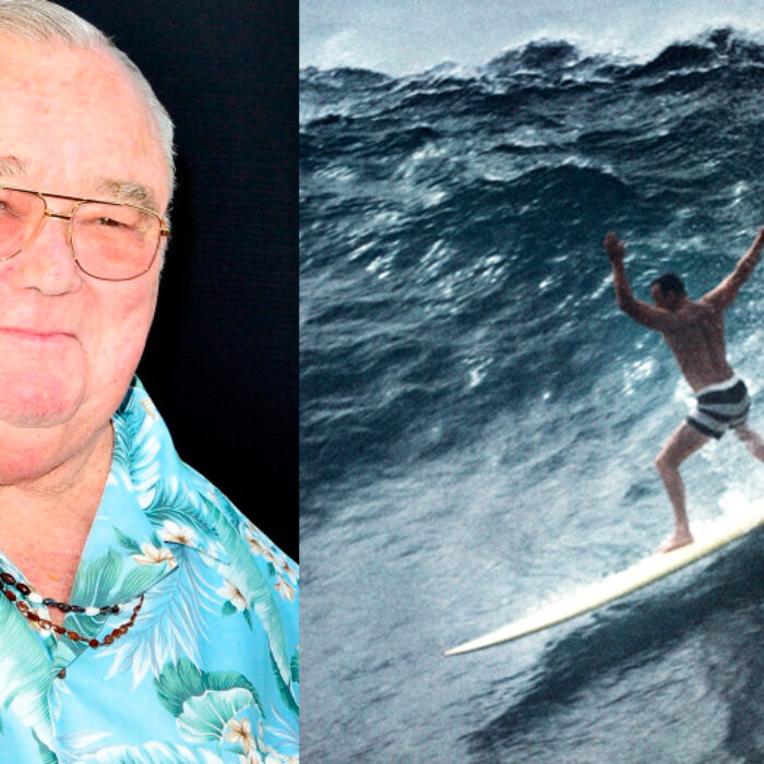 Da Bull still charges, now in a more vocal manner. Photo: ASP (L), Noll Surfboards (R)