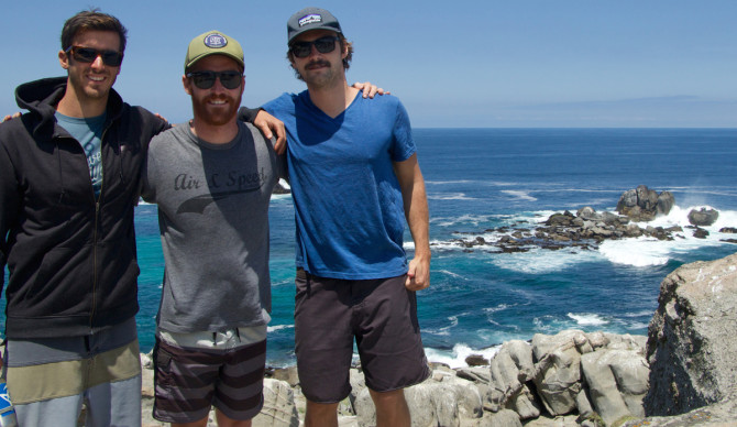 Bureo founders David Stover, Kevin Ahearn and Ben Kneppers. Photo: Bureo