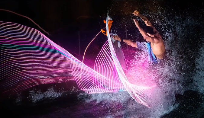 Last year, Red Bull teamed up with  Marcelo Maragni, Adriano de Souza and Pedro “Scooby” Viana to create some pretty amazing surfing photos in the middle of the desert. This is how they did it.