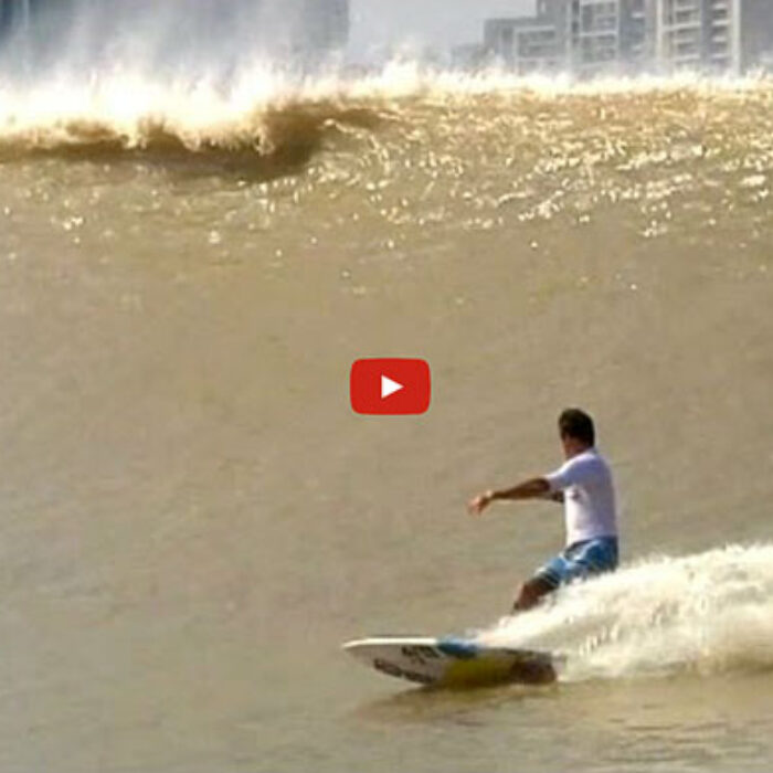 Brown river water never looked so good. Many write river surfing off as nothing more than a novelty. But novelty or not, these waves are most likely better than whatever you surfed this morning. Check it out.