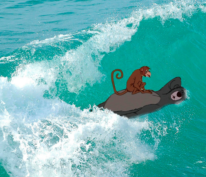 Welcome to the jungle, Baloo.