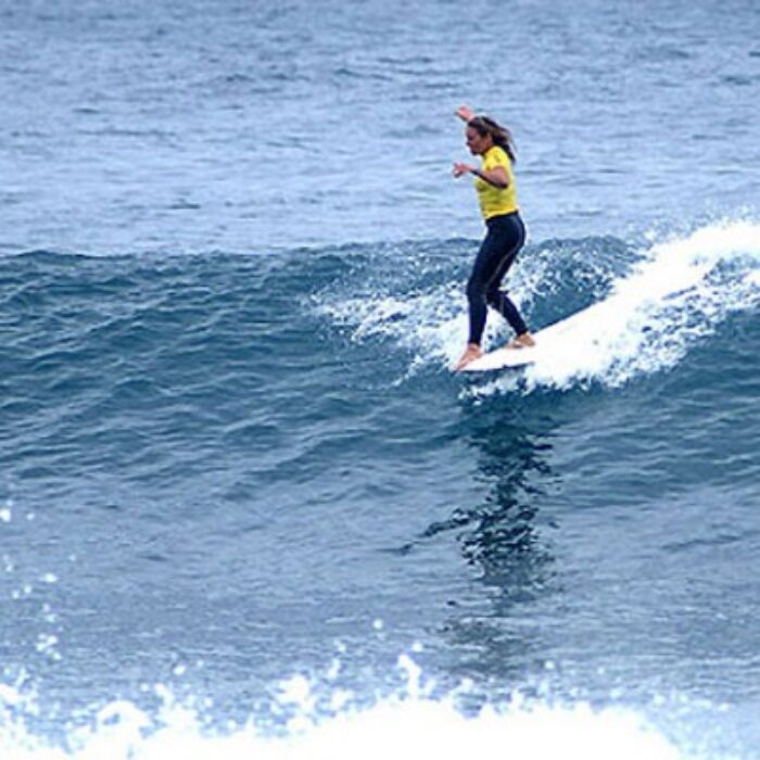 Cori walks the walk. Photo: Cerda