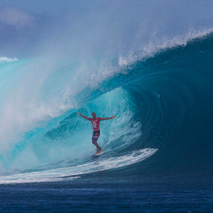 Slater dominance has been apparent in places like Fiji, where he has swept at the location over over the past four years running. ASP | Kirstin Scholtz