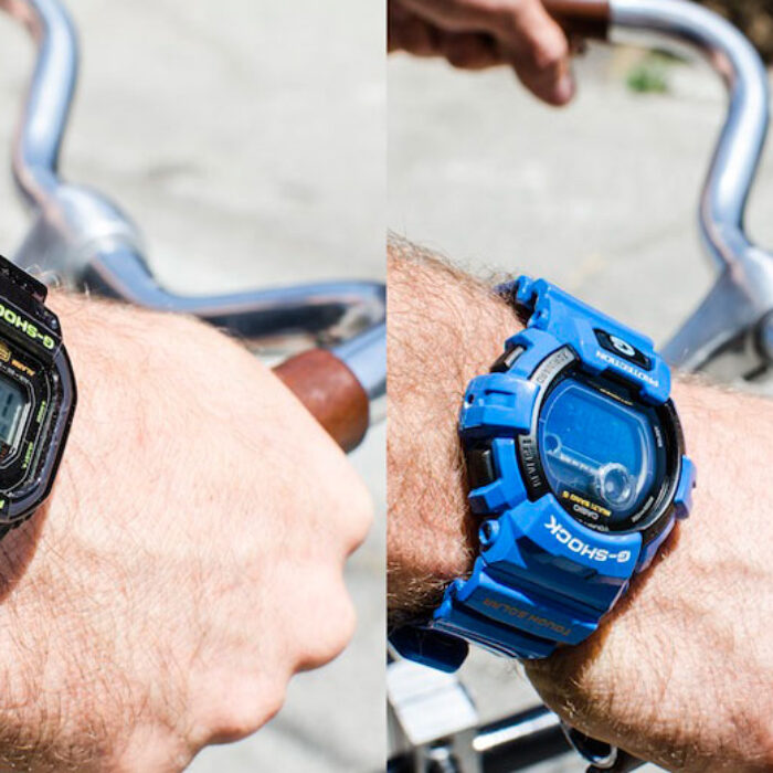 Casio's got your back, though. Out of a slew of tide watches on the market, the G-Shock G-Lide might just be the easiest to have on your wrist. Photo: Dan Lemaitre