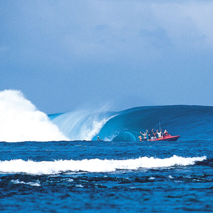 Yup. This is Laird's Millennium Wave from a different angle. Photo: Sean Davey