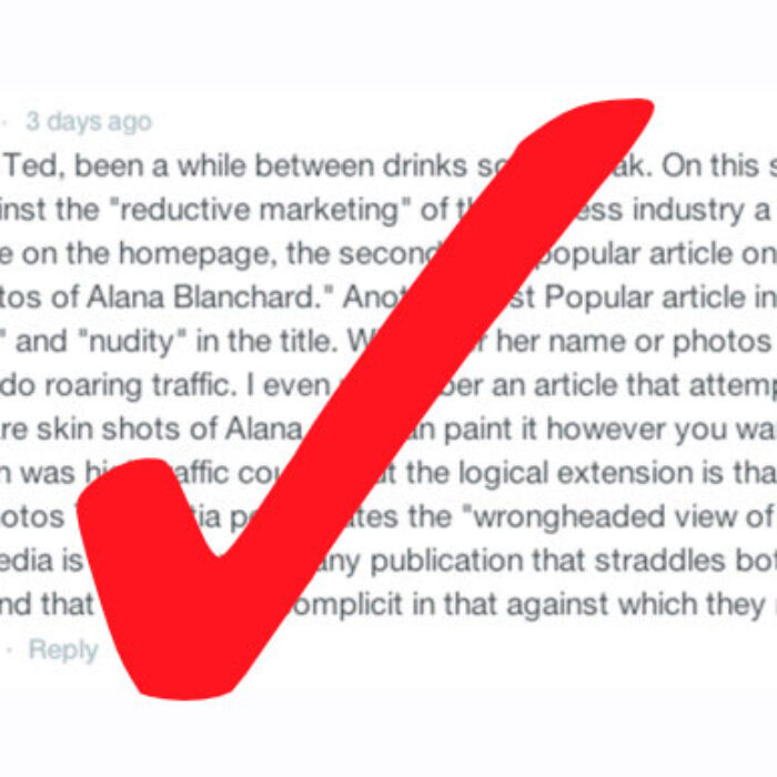 So, Mr. Nettle, internet high-five for pointing out something that needed to be pointed out. And another one for doing it in a respectful, intelligent manner.
