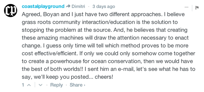 See? Trolling isn't the only option...